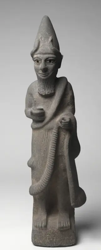 Priest-King or Deity — تصویر رکورد موزهٔ هنر کلیولند (دسترسی آزاد)