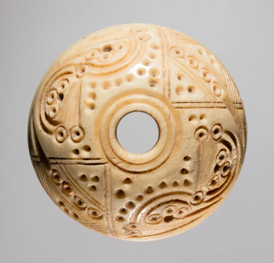 Spindle Whorl — تصویر رکورد موزهٔ هنر کلیولند (دسترسی آزاد)