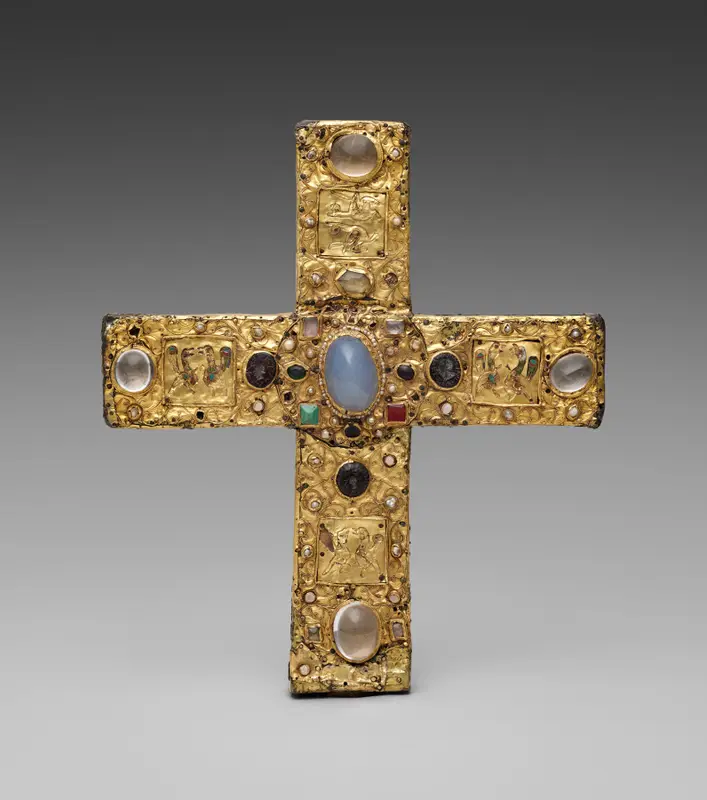 Ceremonial Cross of Count Liudolf — تصویر رکورد موزهٔ هنر کلیولند (دسترسی آزاد)