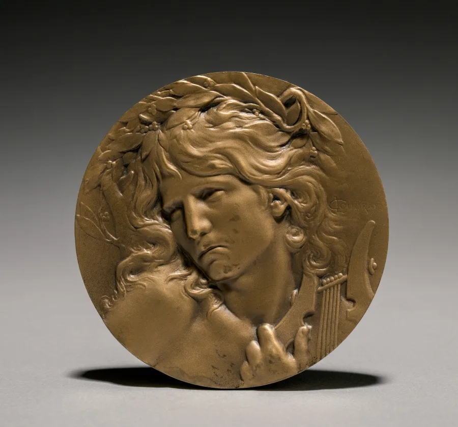 Medal (obverse) — تصویر رکورد موزهٔ هنر کلیولند (دسترسی آزاد)