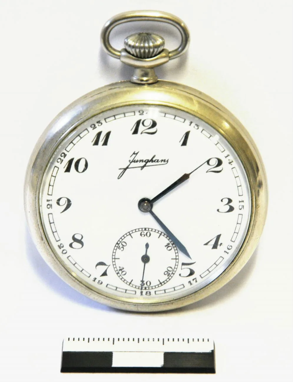 Taschenuhr für langjährige treue Mitarbeit von der Mission Française des Mines de la Sarre — تصویر رکورد یوروپیانا