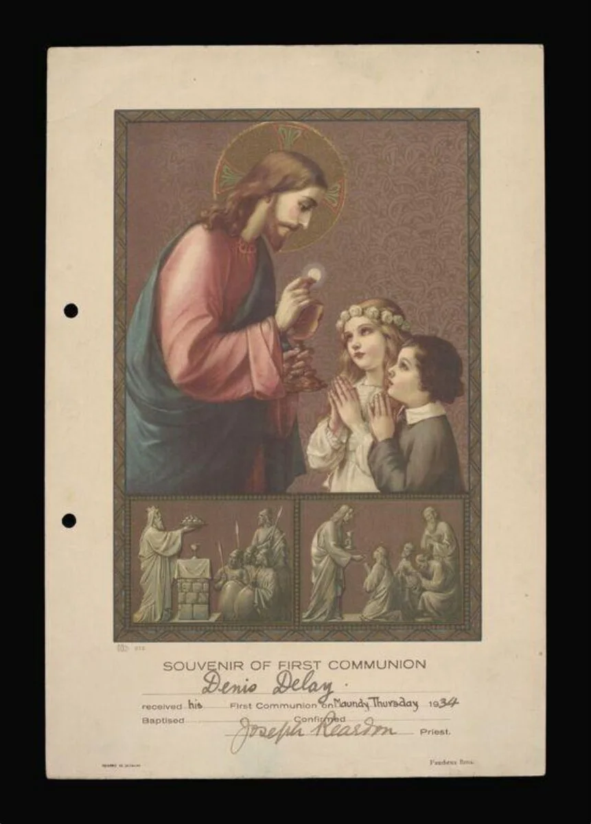 SOUVENIR OF FIRST COMMUNION — تصویر رکورد موزهٔ ویکتوریا و آلبرت