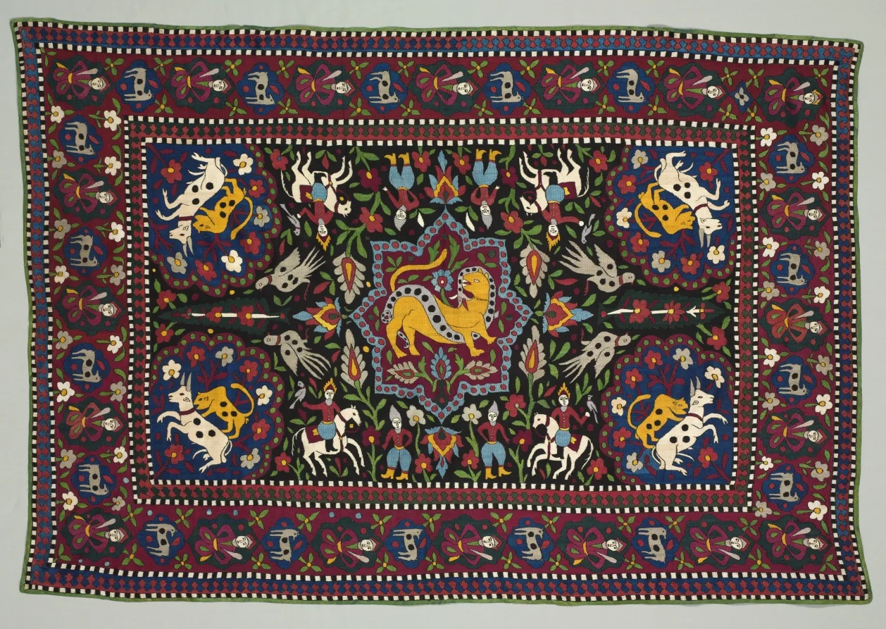 Ceremonial or summer floor cover — تصویر رکورد موزهٔ هنر کلیولند (دسترسی آزاد)