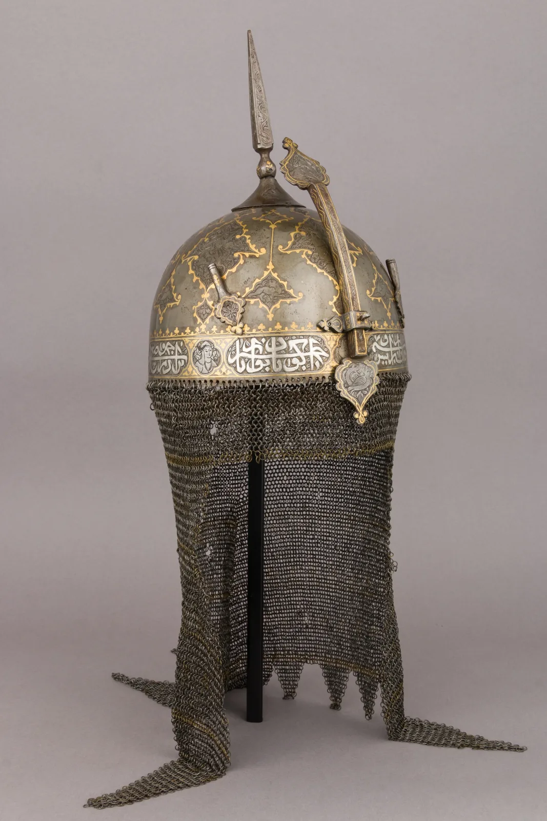 Helmet (Khula Khud) — تصویر رکورد موزهٔ متروپولیتن (دسترسی آزاد)
