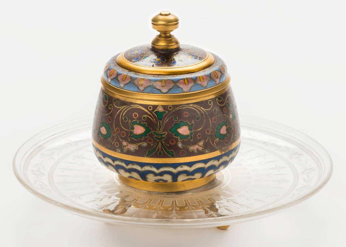 Tintenfass mit Glasteller — تصویر رکورد یوروپیانا