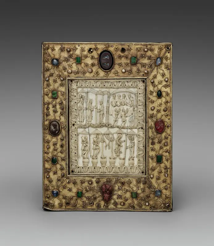 Book-Shaped Reliquary — تصویر رکورد موزهٔ هنر کلیولند (دسترسی آزاد)