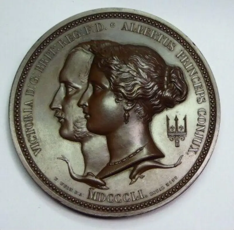 Medal: Council Medal for the Great Exhibition of 1851 — تصویر رکورد موزهٔ ویکتوریا و آلبرت