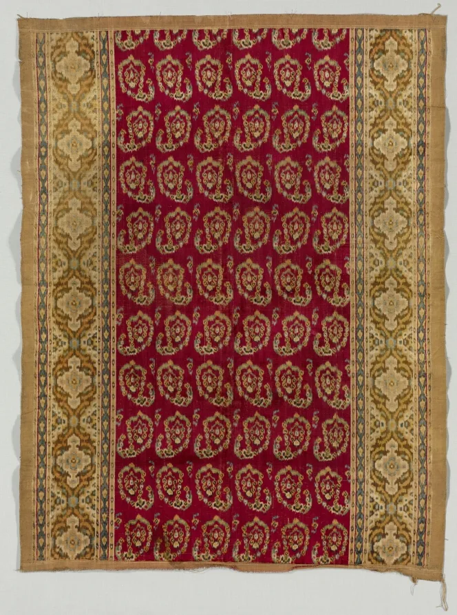 Velvet Panel "Kashan Velvet" — تصویر رکورد موزهٔ هنر کلیولند (دسترسی آزاد)