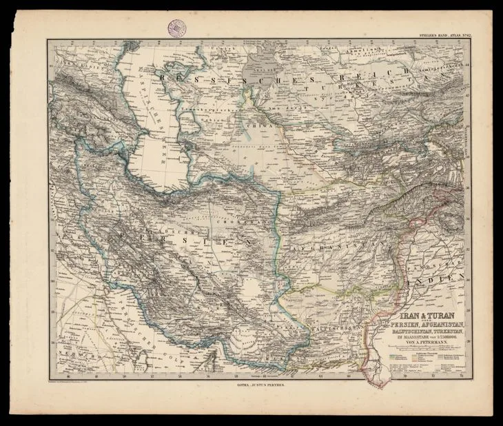 Iran & Turan oder: Persien, Afganistan, Balutschistan, Turkestan. - Ed. rev. — تصویر رکورد یوروپیانا
