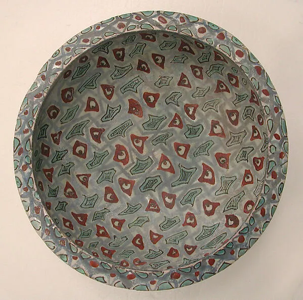 Mina'i Bowl with Abstract Pattern — تصویر رکورد موزهٔ متروپولیتن (دسترسی آزاد)