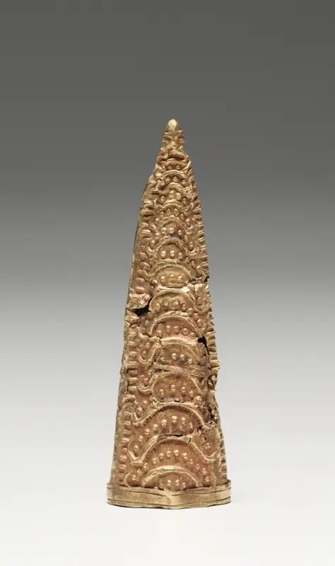 Knife-sheath tip (sika boha) — تصویر رکورد موزهٔ هنر کلیولند (دسترسی آزاد)