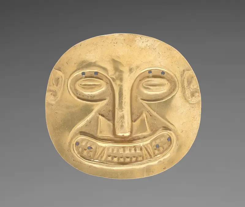 Ornament from Sitio Conte: Small Plaque — تصویر رکورد موزهٔ هنر کلیولند (دسترسی آزاد)