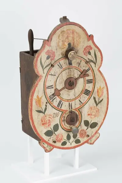 Holzräderuhr, Toggenburg (Schweiz), um 1800 — تصویر رکورد یوروپیانا