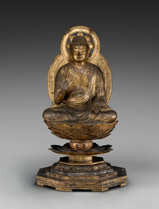 Seated Buddha — تصویر رکورد موزهٔ هنر کلیولند (دسترسی آزاد)