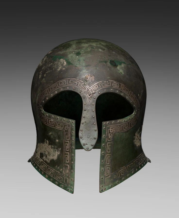 Corinthian Helmet — تصویر رکورد موزهٔ هنر کلیولند (دسترسی آزاد)