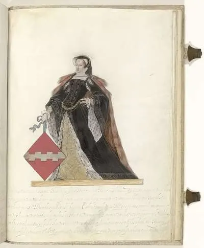 Elisabeth van Buren, vrouwe van Culemborg — تصویر رکورد یوروپیانا