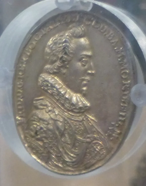 Gedenkmedaille auf Kurfürsten Friedrich V. von der Pfalz — تصویر رکورد یوروپیانا