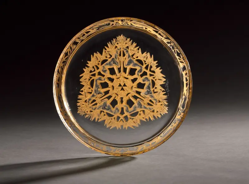 Hunting Dogs Plate (Assiette chasse chiens) — تصویر رکورد موزهٔ هنر کلیولند (دسترسی آزاد)