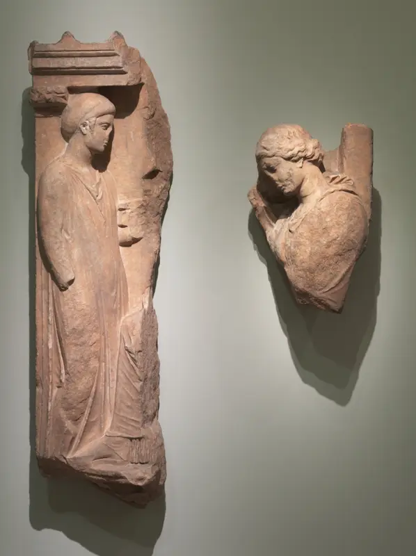 Grave Stele — تصویر رکورد موزهٔ هنر کلیولند (دسترسی آزاد)