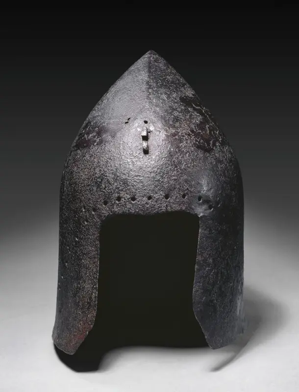 Barbute (from the Venetian Garrison at Chalcis) — تصویر رکورد موزهٔ هنر کلیولند (دسترسی آزاد)