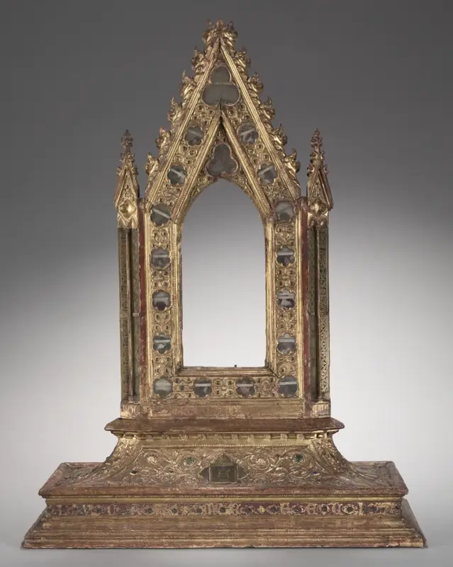 Frame for a Portable Reliquary Icon — تصویر رکورد موزهٔ هنر کلیولند (دسترسی آزاد)