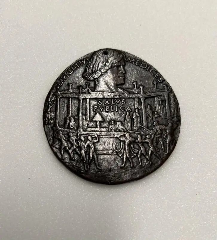 Medal: Lorenzo de' Medici — تصویر رکورد موزهٔ ویکتوریا و آلبرت