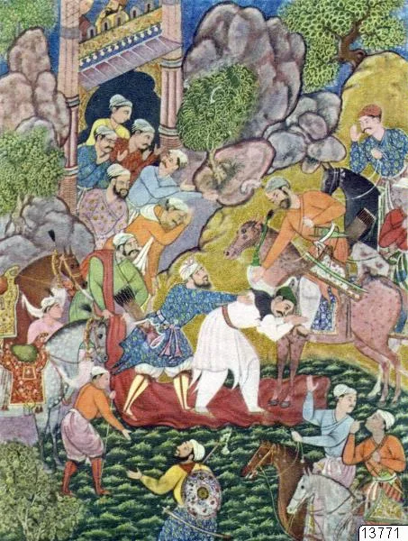 Indian, Persian, Mogul, painting, photography, — تصویر رکورد یوروپیانا
