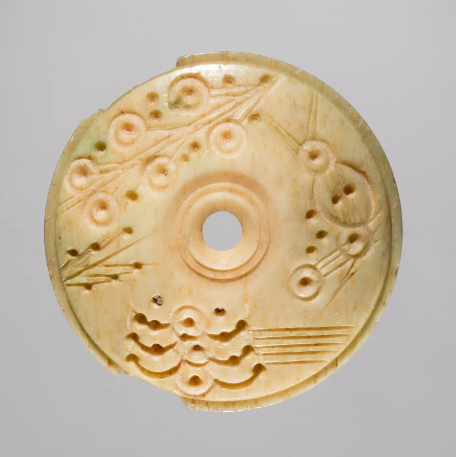 Spindle Whorl — تصویر رکورد موزهٔ هنر کلیولند (دسترسی آزاد)