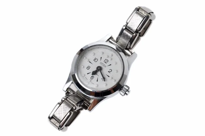 aid for the visually impaired, wristwatch for the visually impaired — تصویر رکورد یوروپیانا