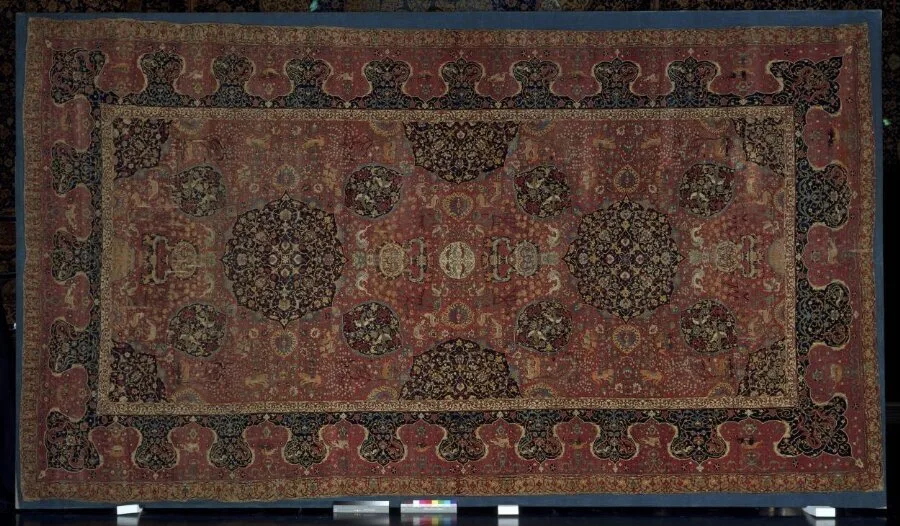 The Chelsea Carpet — تصویر رکورد موزهٔ ویکتوریا و آلبرت