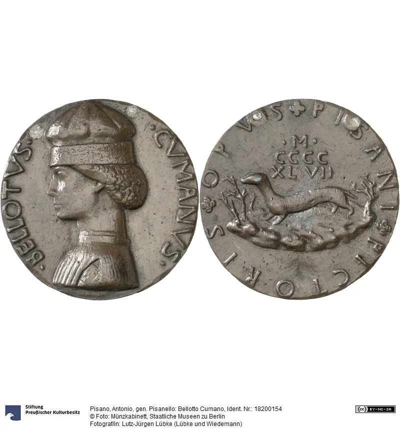 Medaille von Belloto Cumano — تصویر رکورد ویکیداده