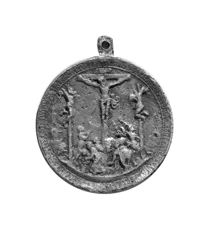 Medal: Adam and Eve and the Crucifixion — تصویر رکورد موزهٔ ویکتوریا و آلبرت