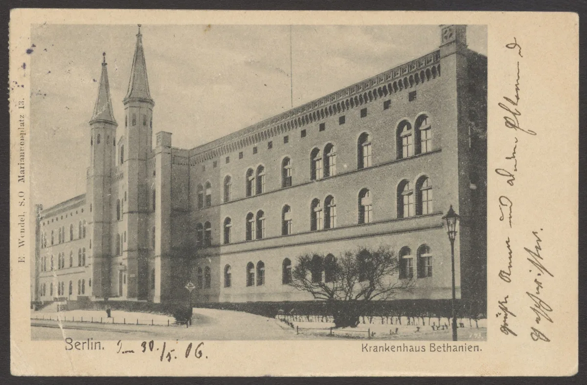 Ansichtskarte Krankenhaus Bethanien — تصویر رکورد یوروپیانا