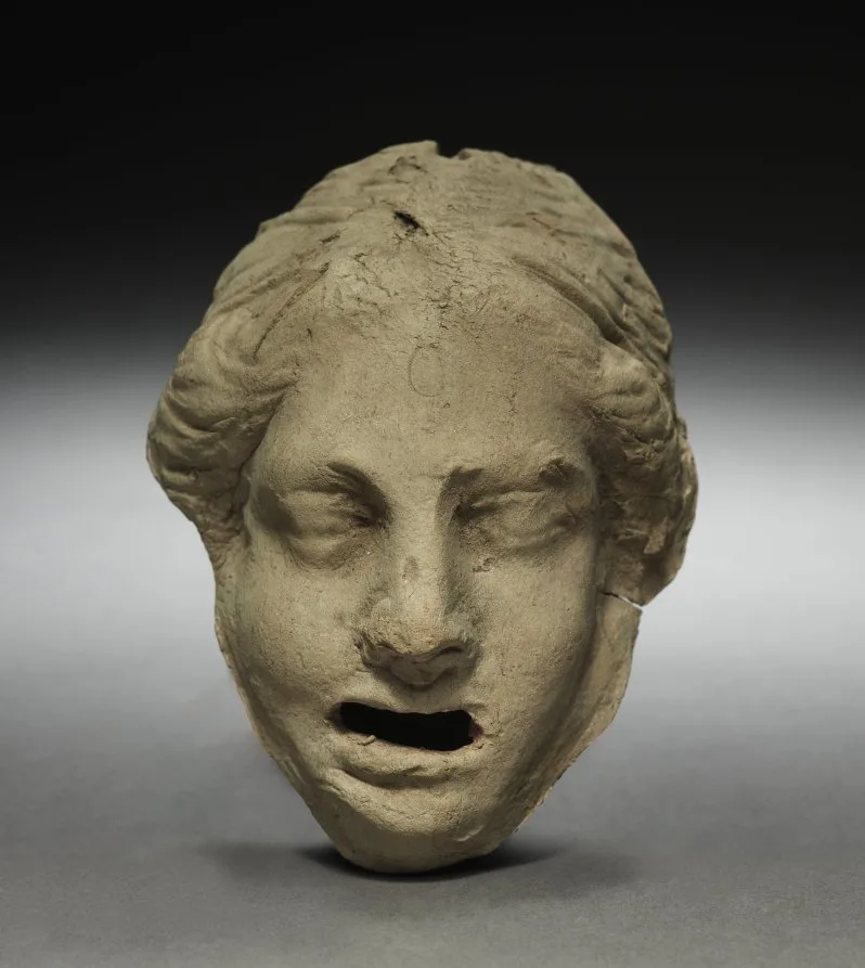 Head of a Weeping Woman — تصویر رکورد موزهٔ هنر کلیولند (دسترسی آزاد)