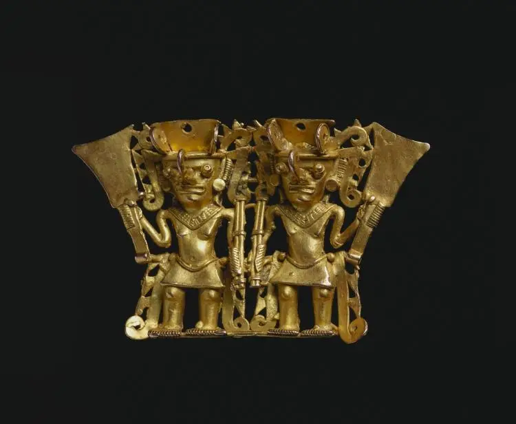 Bat-Nosed Figures Pendant — تصویر رکورد موزهٔ هنر کلیولند (دسترسی آزاد)