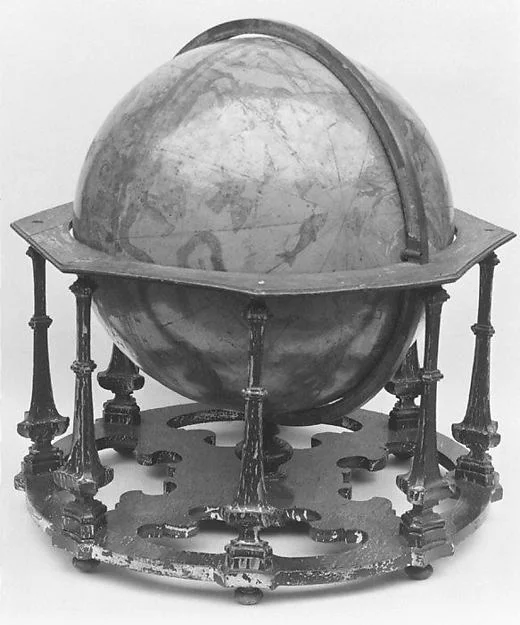 Celestial globe — تصویر رکورد موزهٔ متروپولیتن (دسترسی آزاد)