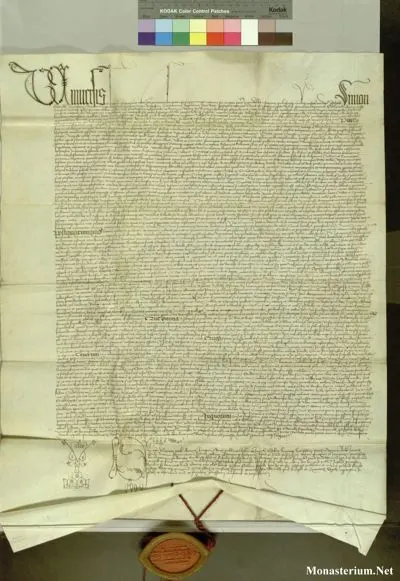Charter: MelkOSB 1463 I 20 — تصویر رکورد یوروپیانا