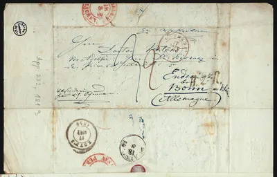 Letter from Clara Schumann to Eberhard Peters — تصویر رکورد یوروپیانا