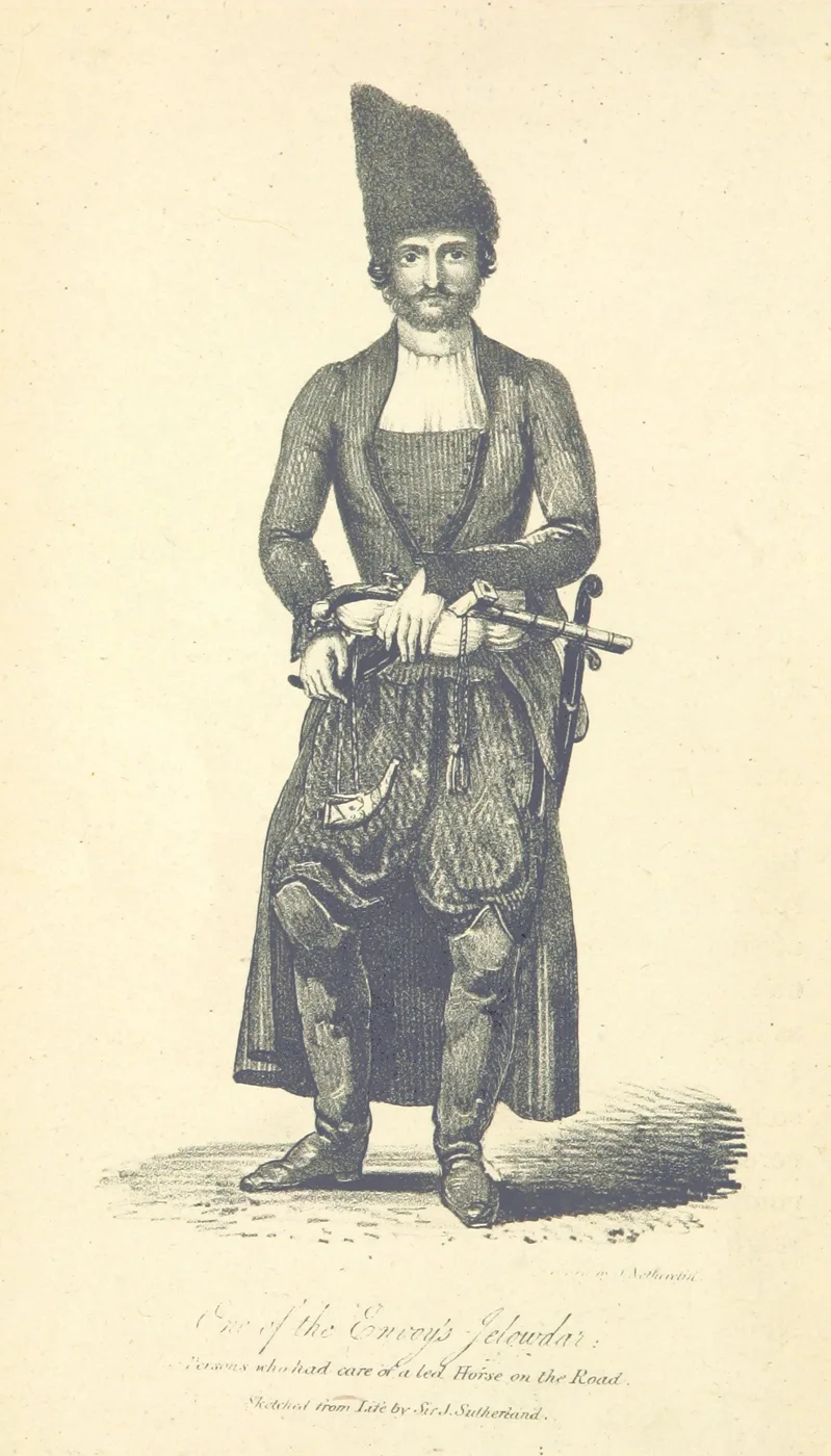 artist:name=Sir James Sutherland from "An Account of the Transactions of His Majesty's Mission to the Court of Persia, in the years 1807-11 ... To which is appended a brief history of the Wahauby. [Wi — تصویر رکورد یوروپیانا