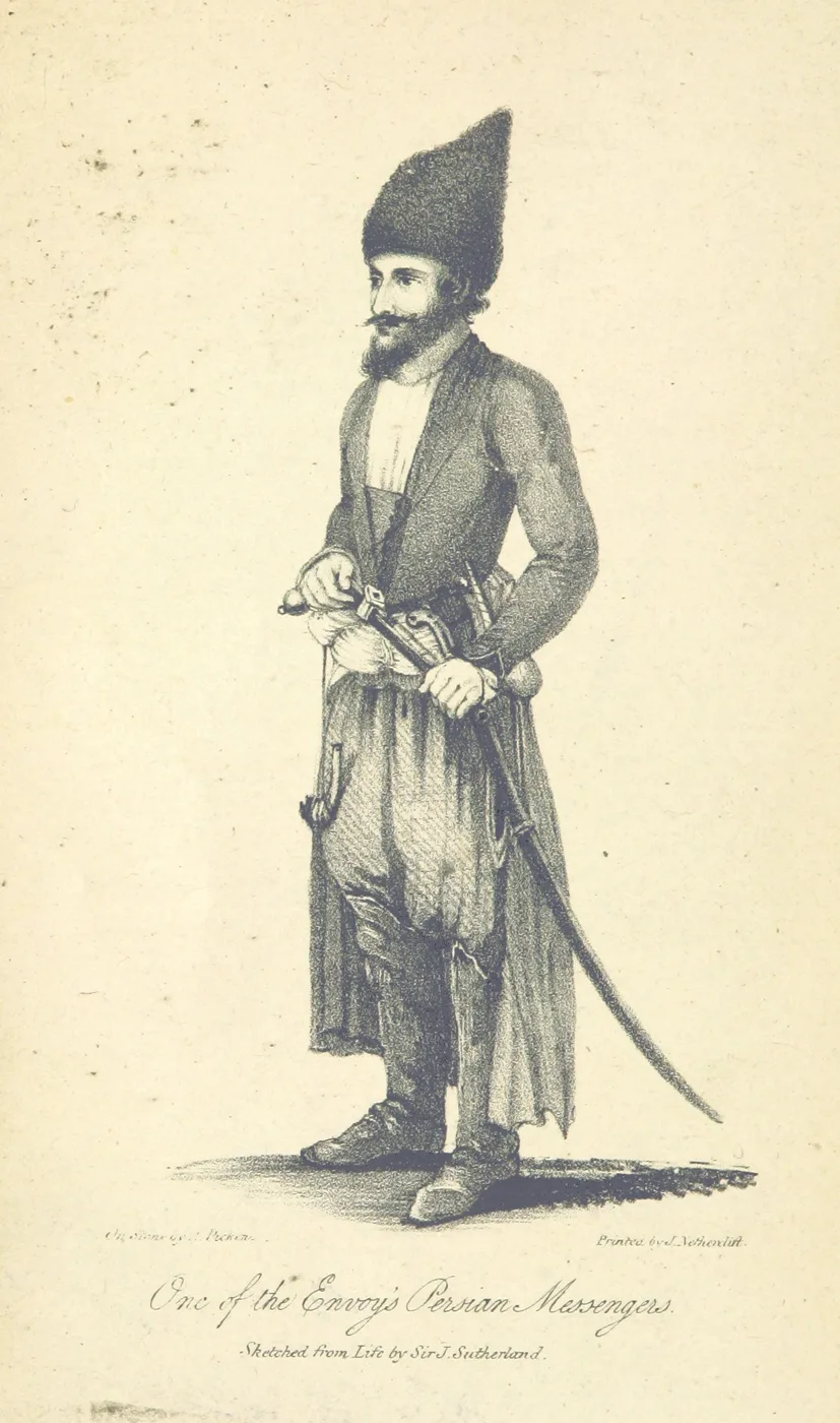 artist:name=Sir James Sutherland from "An Account of the Transactions of His Majesty's Mission to the Court of Persia, in the years 1807-11 ... To which is appended a brief history of the Wahauby. [Wi — تصویر رکورد یوروپیانا