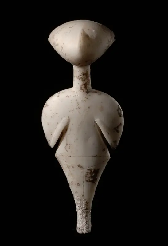 Statuette of a Woman: "The Stargazer" — تصویر رکورد موزهٔ هنر کلیولند (دسترسی آزاد)