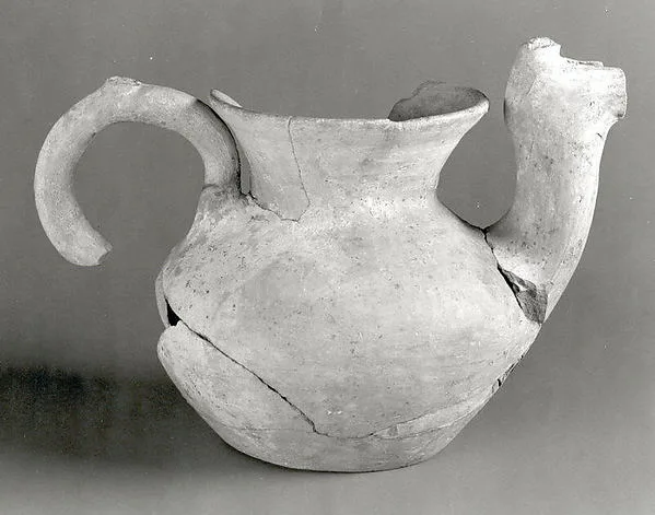 Beak-spouted jug — تصویر رکورد موزهٔ متروپولیتن (دسترسی آزاد)