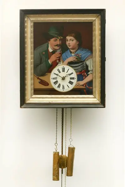 Rahmenuhr, Schwarzwald, um 1880 — تصویر رکورد یوروپیانا