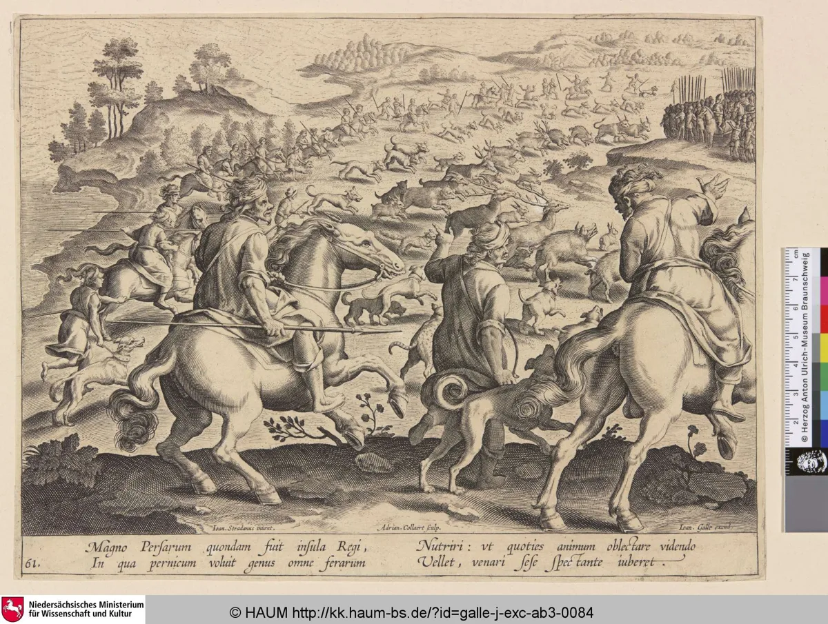 [Der König von Persien auf der Jagd; The King of Persia hunting] — تصویر رکورد یوروپیانا