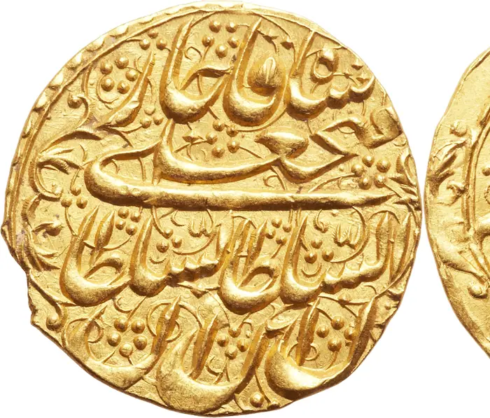 روی و پشت «۱ تومان — فتحعلی‌شاه قاجار، ۱۸۱۶–۱۸۲۵ م» — عکس رکورد کاتالوگ نومیستا