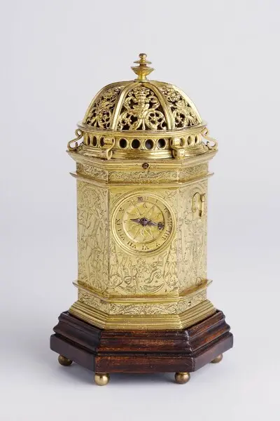 Tischuhr, Noel Dauville, Lyon, 1544 — تصویر رکورد یوروپیانا