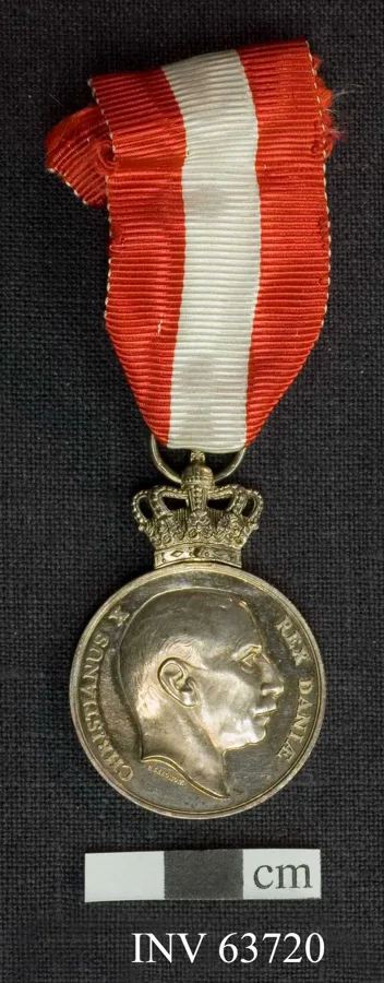 King Christian X's Liberty Medal — تصویر رکورد ویکی‌داده