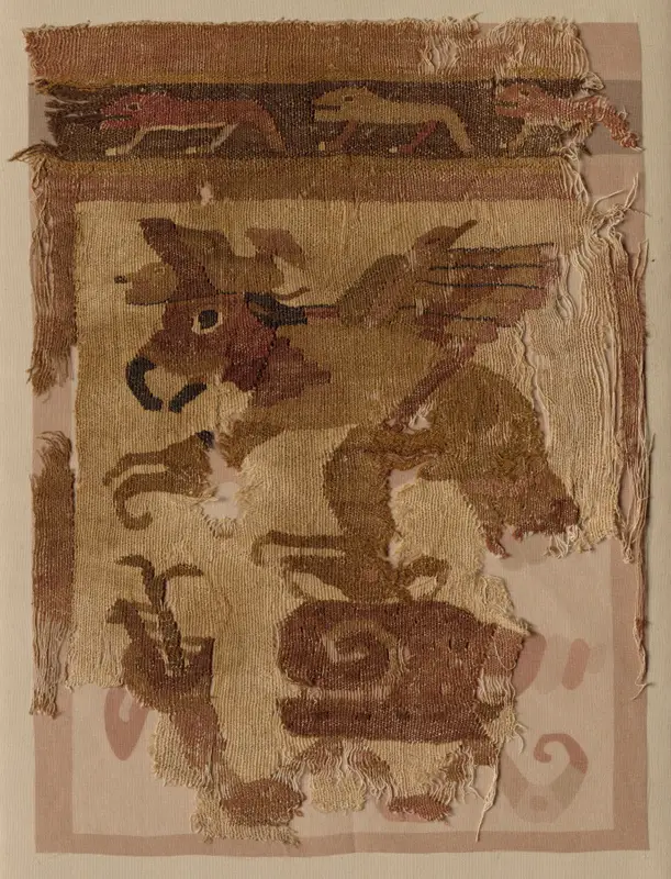 Textile Fragment — تصویر رکورد موزهٔ هنر کلیولند (دسترسی آزاد)