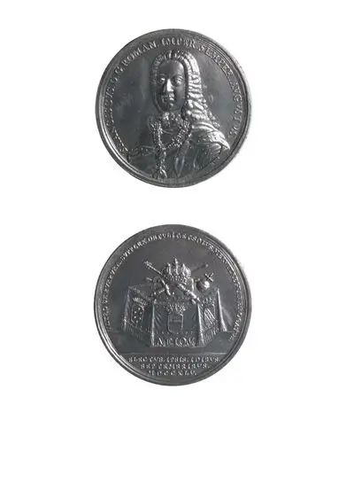 Medalie dedicată alegerii lui Francisc I ca împărat romano-german — تصویر رکورد یوروپیانا