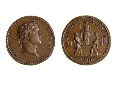 Medalie (jeton) dedicată proclamării Imperiului — تصویر رکورد یوروپیانا
